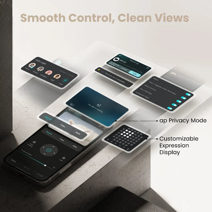 Enabot EBO AIR2 Intelligent Robot Wireless Camera Robot Remote Monitoring Pet Companion Robot Realtime Control Custom Gift