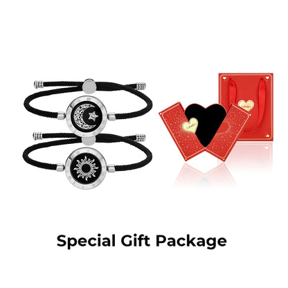 Romantic Couple Gift Smart Bluetooth Bracelets with Vibration Reminder for Ios Android Long Distance